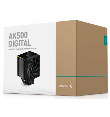 Sisteme de racire DEEPCOOL AK500 DIGITAL / Universal / 240W / 500~1850rpm / <28 dB(A) / 68.99 CFM / Black Sisteme de racire DEEPCOOL AK500 DIGITAL / Universal / 240W / 500~1850rpm / <28 dB(A) / 68.99 CFM / Black