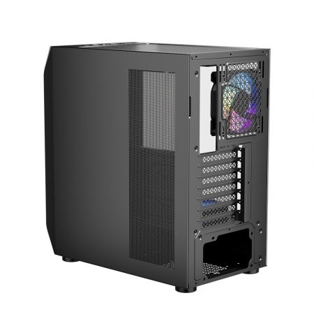 Carcasa Gaming 1STPLAYER AY7 / no PSU / Side-Window / 3x120mm / ATX / Black