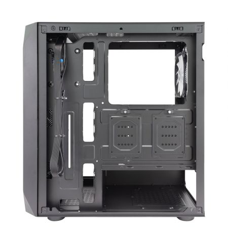 Carcasa Gaming 1STPLAYER AY7 / no PSU / Side-Window / 3x120mm / ATX / Black