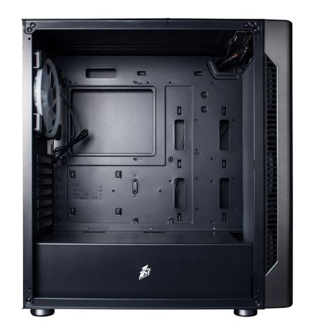 Carcasa 1STPLAYER DX / no PSU / Side-Window / 4x140mm / EATX / Black