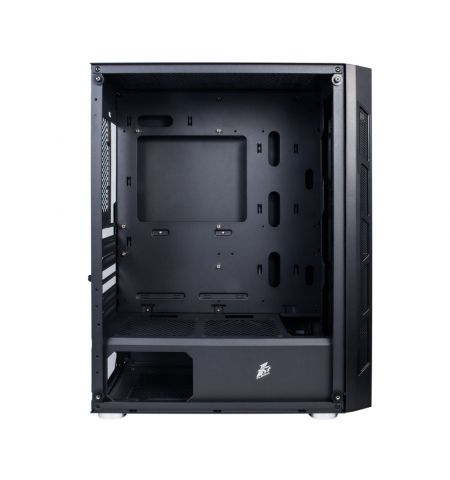 Carcasa 1STPLAYER XP-G / no PSU / Side-Window / 4x120mm / ATX / Black