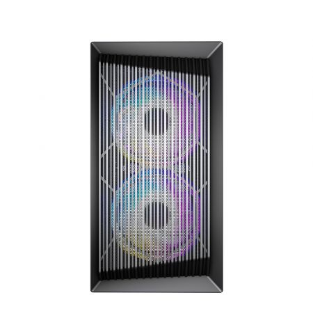 Carcasa 1STPLAYER BS-2 / no PSU / Side-Window / 3x120mm / mATX / Black