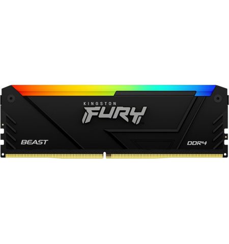 Оперативная память Kingston FURY® Beast DDR4 RGB 2666 МТ/с 16ГБ