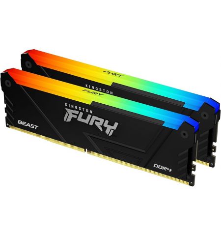 Оперативная память Kingston FURY® Beast DDR4 RGB DDR4-3600 16GB (Kit of 2*8GB)