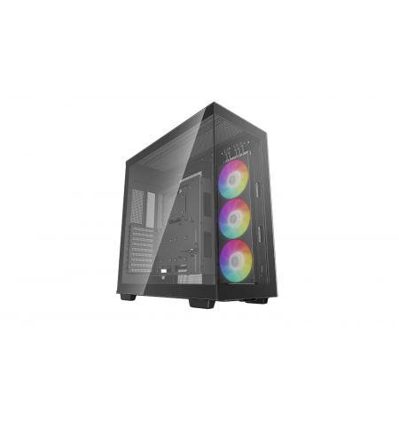 Корпус DEEPCOOL CH780 / w/oPSU / Panoramic-Window / 3x140mm ARG / ATX / Black