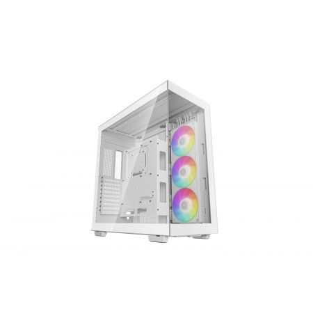 Корпус DEEPCOOL CH780 WH / w/oPSU / Panoramic-Window / 3x140mm ARG / ATX / White