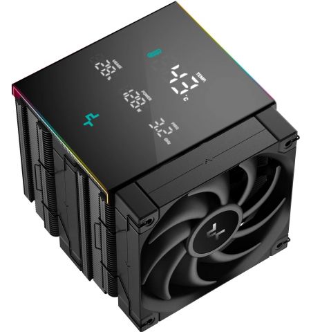 Кулер DEEPCOOL AK620 DIGITAL PRO/ Universal / 260W/ 500~1750rpm/ <25dBA/ 60.89CFM/  Black Кулер DEEPCOOL AK620 DIGITAL PRO/ Universal / 260W/ 500~1750rpm/ <25dBA/ 60.89CFM/  Black