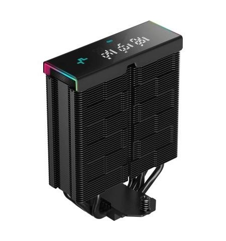 Кулер DEEPCOOL AK400 DIGITAL PRO/ Universal / 220W /500~1750rpm/ <25dBA/ 60.89 CFM/ Black Кулер DEEPCOOL AK400 DIGITAL PRO/ Universal / 220W /500~1750rpm/ <25dBA/ 60.89 CFM/ Black