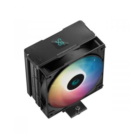 Кулер DEEPCOOL AG400 DIGITAL BK ARGB/ Universal/ 220W/ 500~2100rpm/ <31.6dBA/ 75.89CFM/ Black Кулер DEEPCOOL AG400 DIGITAL BK ARGB/ Universal/ 220W/ 500~2100rpm/ <31.6dBA/ 75.89CFM/ Black