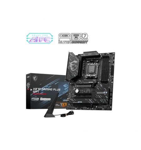Материнская плата MSI X870 GAMING PLUS WIFI/ AM5 / AMD X870 / DDR5 / ATX Материнская плата MSI X870 GAMING PLUS WIFI/ AM5 / AMD X870 / DDR5 / ATX