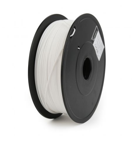 Gembird PLA+ Filament, White, 1.75 mm, 1 kg