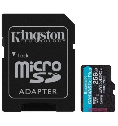 Карта памяти Kingston Canvas Go! Plus microSD 256GB