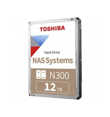 3.5" HDD 12.0TB  Toshiba HDWG21CUZSVA  N300, NAS Hard Drive, 24x7, 7200rpm, 256MB, SATAIII