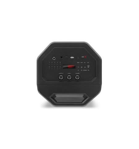 SVEN PS-650 Black, Bluetooth Portable Speaker, 50W RMS, Effective multi-colored lighting, LED display, FM tuner, USB & microSD, built-in lithium battery 2x4000 mAh, tracks control, AUX, RC, Optical, micro USB or 5V DC power supply SVEN PS-650 Black, Bluetooth Portable Speaker, 50W RMS, Effective multi-colored lighting, LED display, FM tuner, USB & microSD, built-in lithium battery 2x4000 mAh, tracks control, AUX, RC, Optical, micro USB or 5V DC power supply