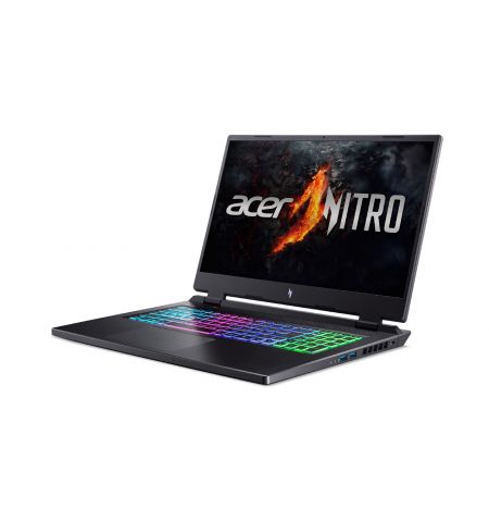 Laptop 17.3” ACER Nitro AN17-42 (NH.QSCEU.002)/ QHD/ 165Hz/ AMD Ryzen 7 8845HS/ 16GB/ 1TB SSD/ RTX4070/ Obsidian Black Laptop 17.3” ACER Nitro AN17-42 (NH.QSCEU.002)/ QHD/ 165Hz/ AMD Ryzen 7 8845HS/ 16GB/ 1TB SSD/ RTX4070/ Obsidian Black
