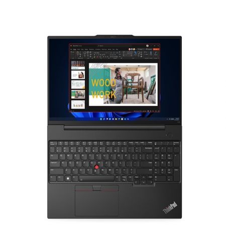 Ноутбук 16'' Lenovo ThinkPad E16 G2/ WUXGA / AMD Ryzen 5 7535HS/ 16GB / 512GB SSD / Black Ноутбук 16'' Lenovo ThinkPad E16 G2/ WUXGA / AMD Ryzen 5 7535HS/ 16GB / 512GB SSD / Black