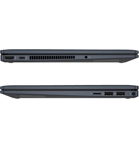 Ноутбук 14.0" HP Pavilion x360 (14-ek2007ci)/ Intel Core 3 100U/ 8GB/ 512GB SSD/ Space Blue Ноутбук 14.0" HP Pavilion x360 (14-ek2007ci)/ Intel Core 3 100U/ 8GB/ 512GB SSD/ Space Blue