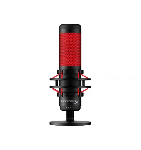 Микрофон для стриминга HyperX QuadCast 2 S, Black/Red, [9A273AA]