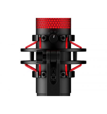 Микрофон для стриминга HyperX QuadCast 2 S, Black/Red, [9A273AA]