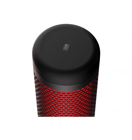 Микрофон для стриминга HyperX QuadCast 2 S, Black/Red, [9A273AA]