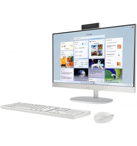 Моноблок 23.8” HP 24-cr0012ci / Ryzen 5 7520U/ 16GB / 512GB SSD / Shell White
