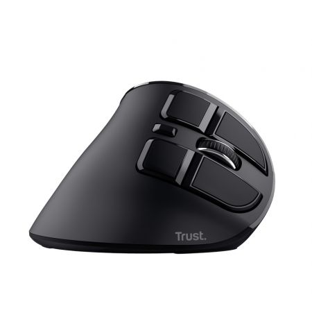 Беспроводная перезаряжаемая эргономичная мышь Trust VOXX / 2.4GHz/ Bluetooth/ Black Беспроводная перезаряжаемая эргономичная мышь Trust VOXX / 2.4GHz/ Bluetooth/ Black