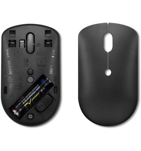Беспроводная компактная мышь Lenovo 400/ USB-C Receiver/ 2400dpi/ Black Беспроводная компактная мышь Lenovo 400/ USB-C Receiver/ 2400dpi/ Black