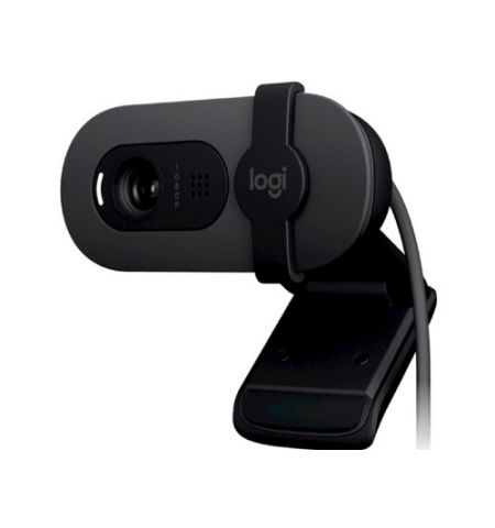 Веб-камера Logitech Brio 105 / 1080p/30fps / privacy shutter / mic / USB-A / Graphit Веб-камера Logitech Brio 105 / 1080p/30fps / privacy shutter / mic / USB-A / Graphit
