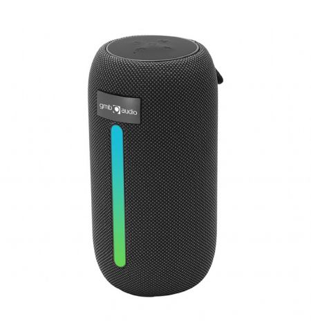 Колонка Портативная Gembird SPK-BT-LED-07/ 5W / Bluetooth / microSD / USB / 1500 mAh