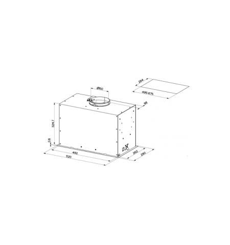 Faber Inka Lux Premium X A52 KL Faber Inka Lux Premium X A52 KL
