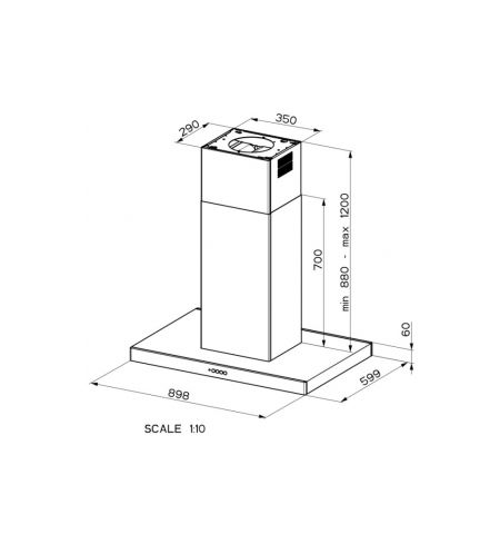 Faber Stilo Comfort Isola BK Matt A90 Faber Stilo Comfort Isola BK Matt A90