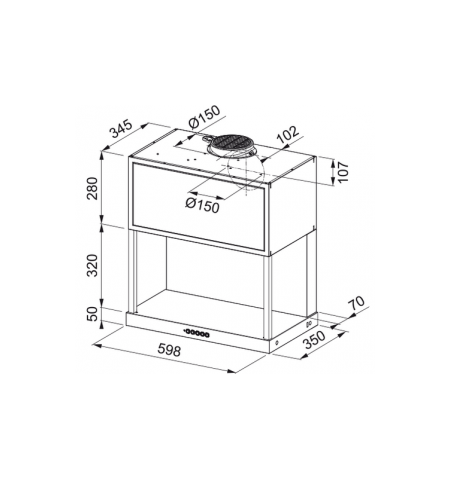 Franke FMA Modular F60 BK Matt Franke FMA Modular F60 BK Matt