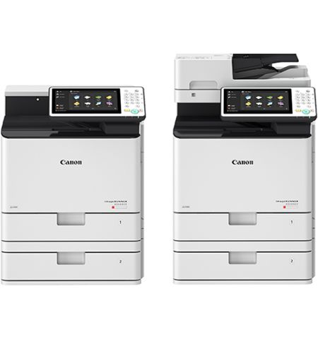 MFP Canon iR-ADVC256i III, Color Printer/Copier/Color Scanner/ DADF(100-sheet),Duplex,Net,  A4-25/25ppm,25–400% step1%, RAM 3Gb,HDD 250GB,1200x1200dpi,Scan 600x600dpi-24 bit, 1x550-sheet Cassette,60-163г/м2,Not in set-Toner C-EXV55Black_23k,Color_18k MFP Canon iR-ADVC256i III, Color Printer/Copier/Color Scanner/ DADF(100-sheet),Duplex,Net,  A4-25/25ppm,25–400% step1%, RAM 3Gb,HDD 250GB,1200x1200dpi,Scan 600x600dpi-24 bit, 1x550-sheet Cassette,60-163г/м2,Not in set-Toner C-EXV55Black_23k,Color_18k
