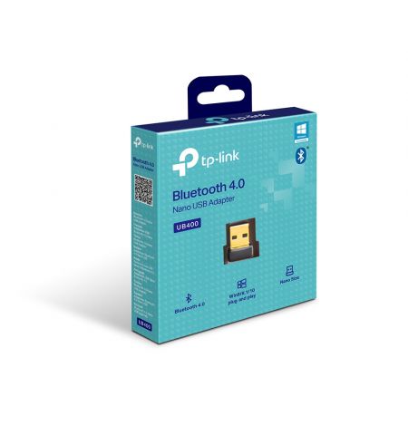 TP-LINK UB400, USB Bluetooth v 4.0 dongle, Ultra small size, USB2.0 TP-LINK UB400, USB Bluetooth v 4.0 dongle, Ultra small size, USB2.0