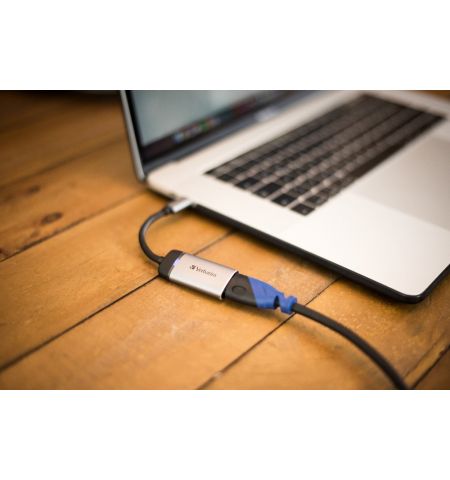 Адаптер Verbatim USB Type-C to HDMI 4K, 10 cm