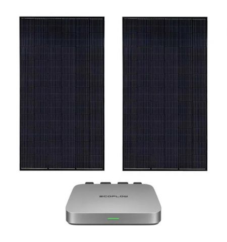 Ecoflow PowerStream Micro Inverter 800W + 2x 400W Mono Solar Panel