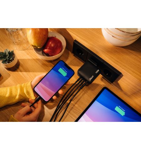 USB-зарядное устройство  Verbatim Mini GaN Charger 165W USB-зарядное устройство  Verbatim Mini GaN Charger 165W