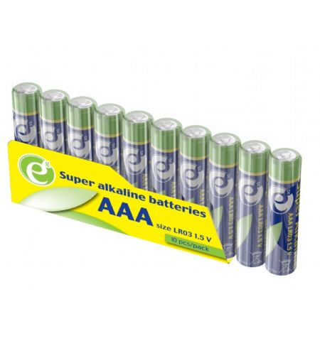 Супер щелочные батарейки ААА Gembird EG-BA-AAASA-01/ 10-pack Супер щелочные батарейки ААА Gembird EG-BA-AAASA-01/ 10-pack