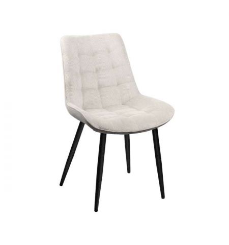 Scaun Hans Velvet BEIGE BGF166-2+black legs
