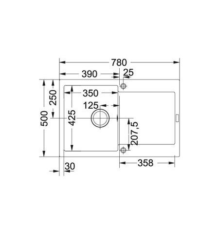 Franke Maris MRG 611 Black Matt