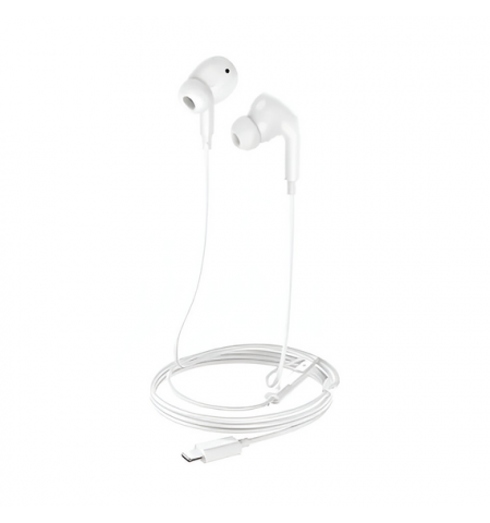 Наушники Helmet Earphones M2 Series Lightning, белый