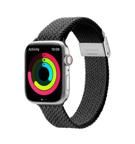 Ремешок DUX DUCIS Mixture II Version Apple Watch 42MM/44MM/45MM, черный