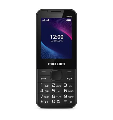 Мобильный телефон Maxcom MM248 4G Black