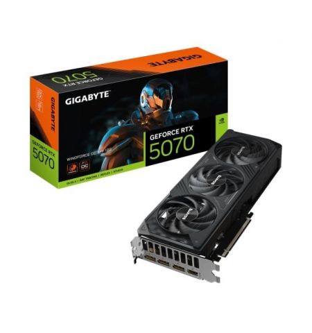 Видеокарта GIGABYTE GeForce RTX 5070 WINDFORCE OC SFF 12G