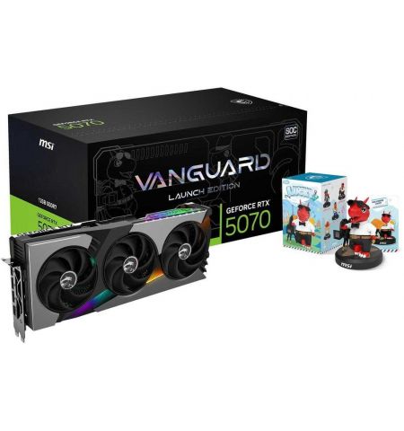 Видеокарта MSI GeForce RTX 5070 12G VANGUARD SOC LAUNCH EDITION