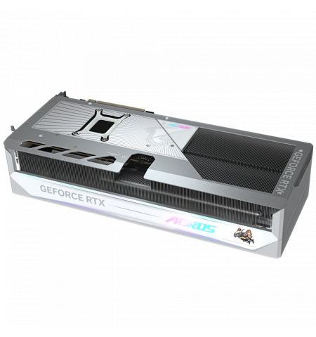 Видеокарта GIGABYTE AORUS GeForce RTX 5080 MASTER ICE 16G Видеокарта GIGABYTE AORUS GeForce RTX 5080 MASTER ICE 16G