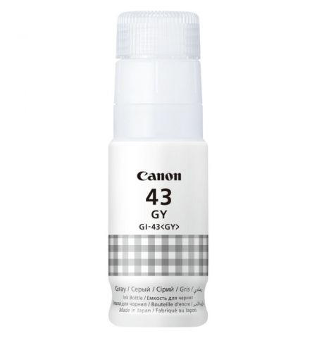 Ink Bottle Canon INK GI-43 GY, GRAY, 60ml for Canon Pixma G640/540,