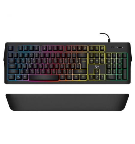 SVEN KB-G9400 RGB Gaming Keyboard, Software for keys programming and backlighting management,  keys 104 keys, 12 Fn-keys, Rus, 1.8m, USB, Black