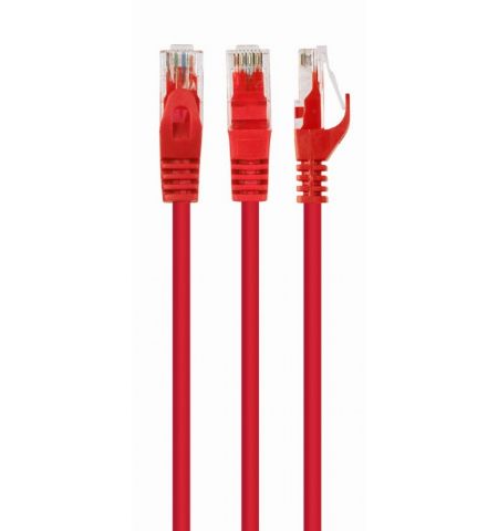 UTP Cat6 Patch cord, 0.25 m, Red