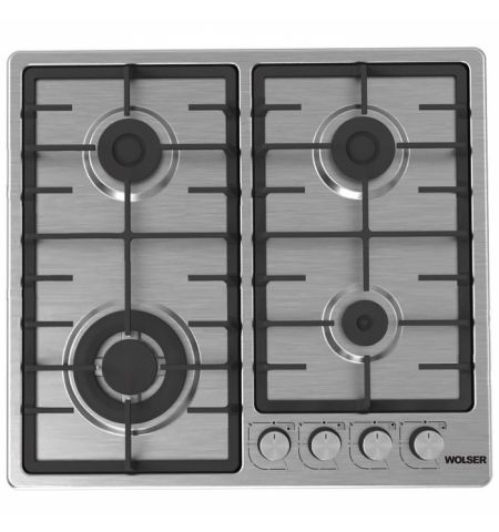 Варочная газовая поверхность Wolser WL-TR 6400 INOX Turbo  FFD